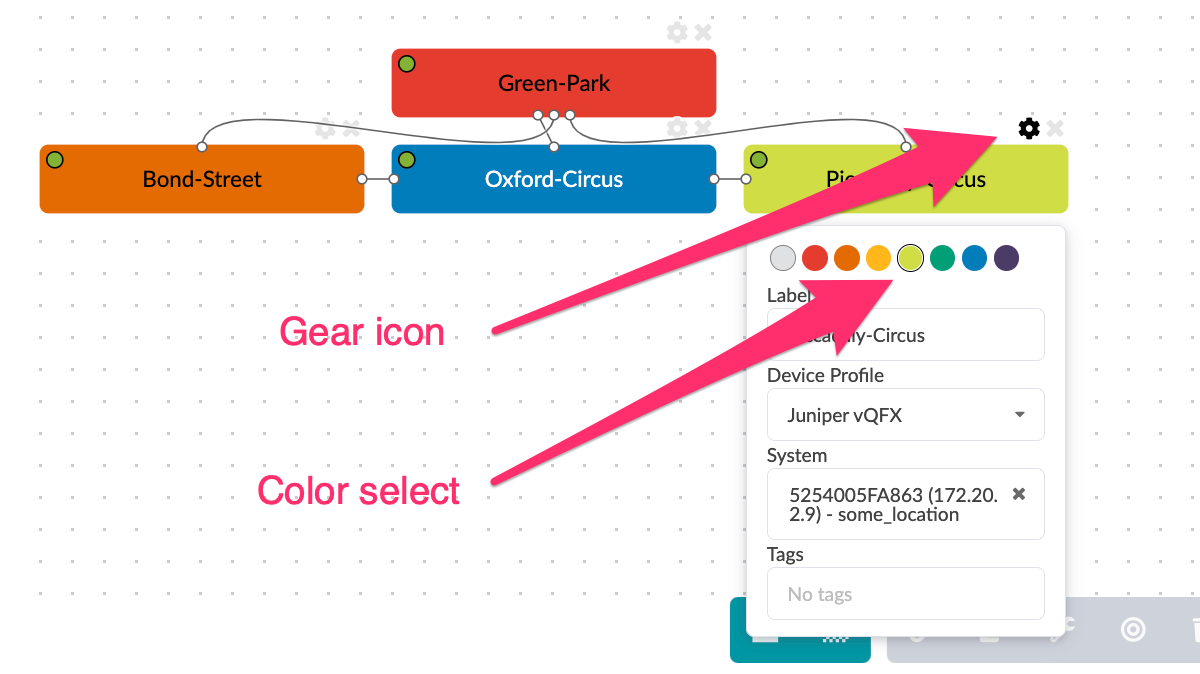 change system color