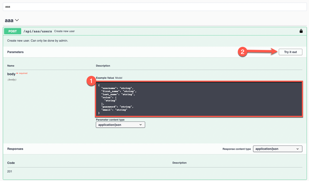 api swagger user creation 4