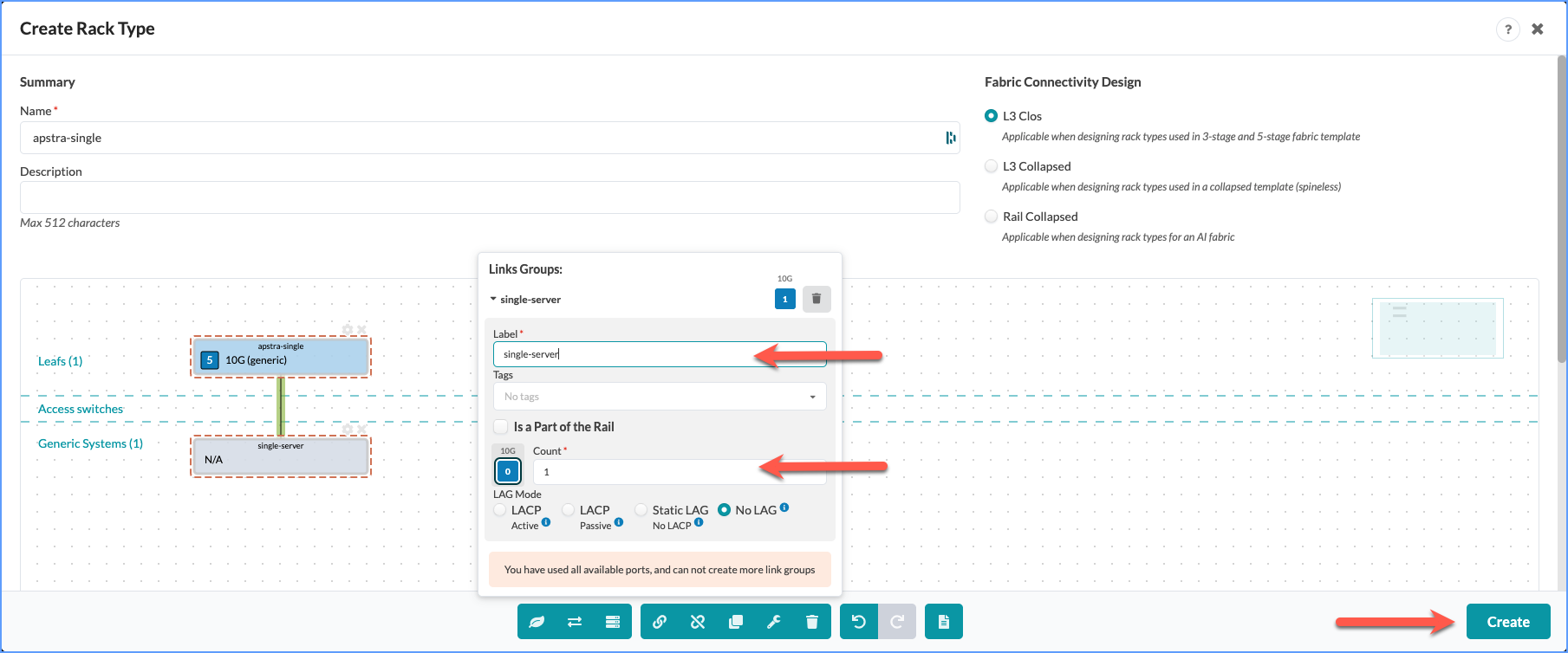 Single server link 2