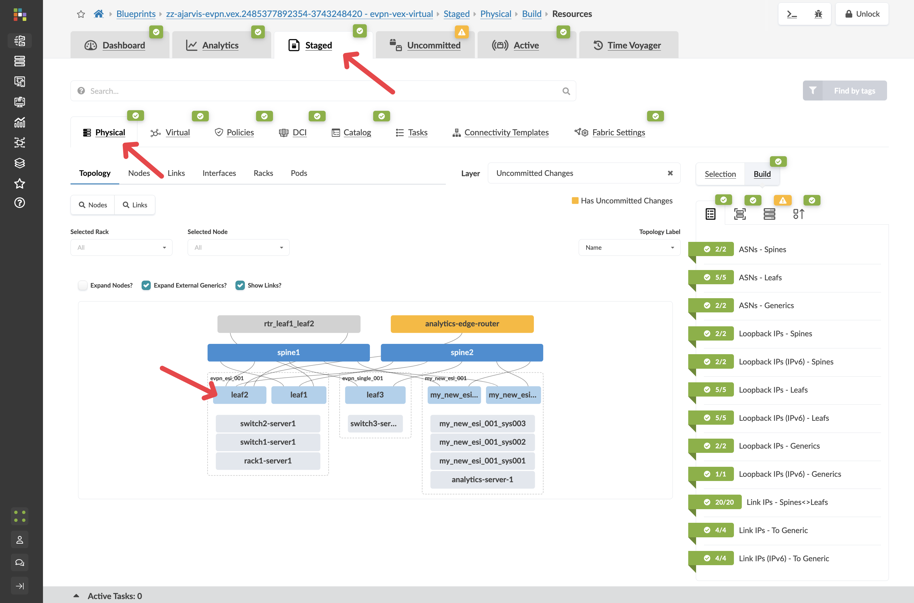 Incrimental Configuration Tab