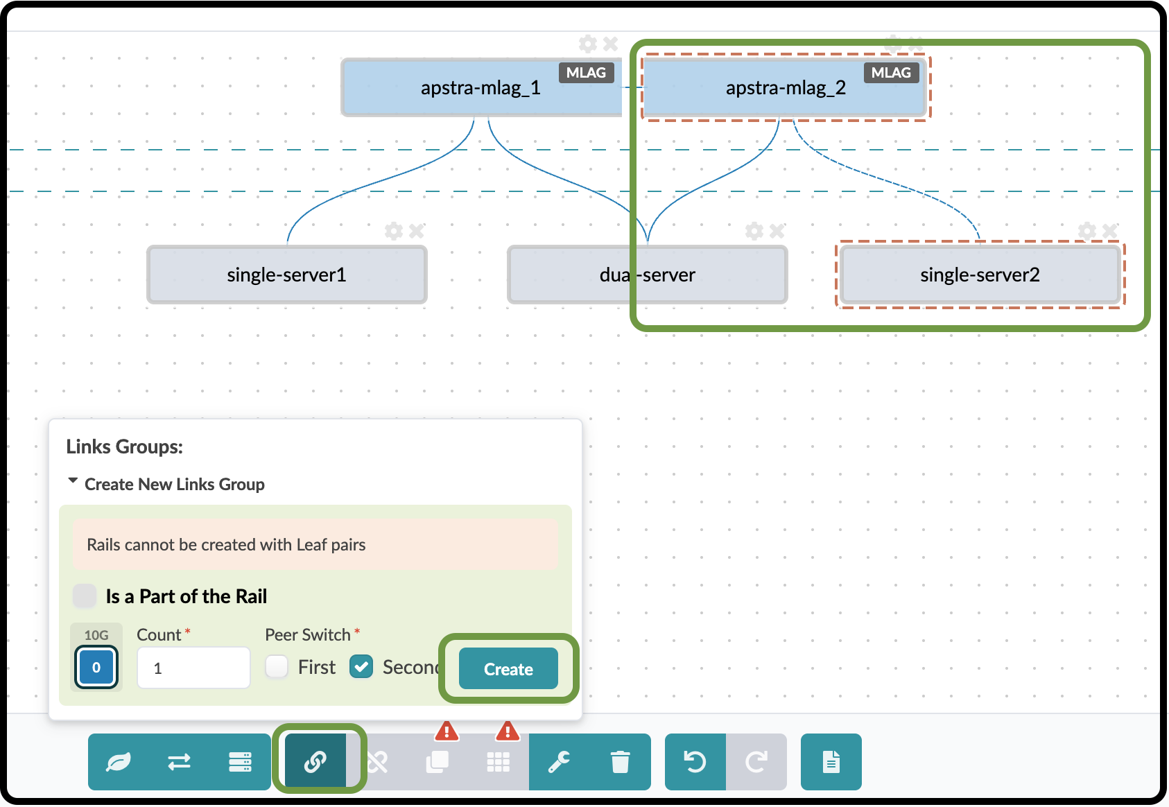 single-server-2 links1